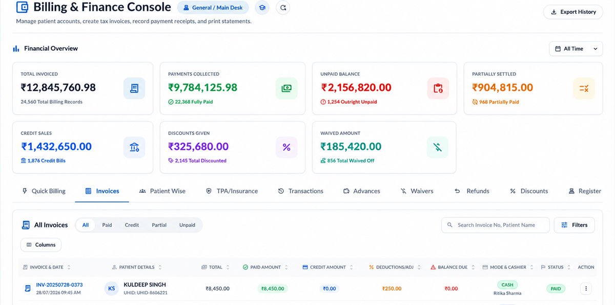 Hassle Free Billing